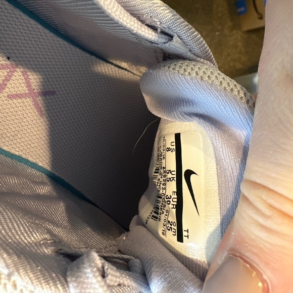 Nike Air Max White and Gray Sneakers - Picture 7 of 7